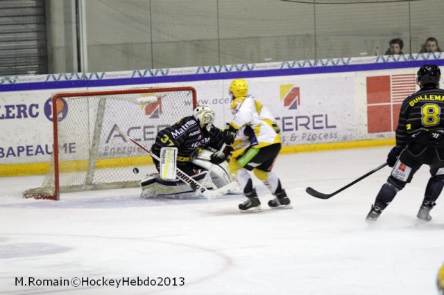 Photo hockey match Rouen - Strasbourg  le 18/01/2013