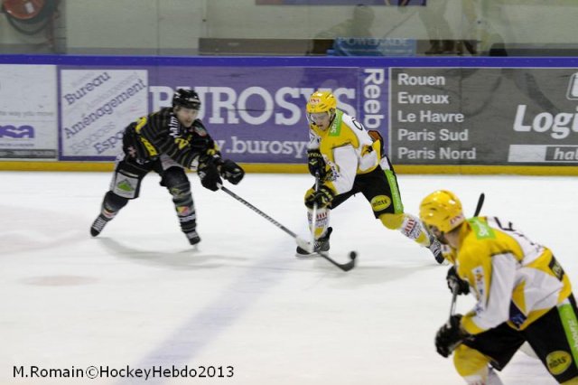 Photo hockey match Rouen - Strasbourg  le 18/01/2013