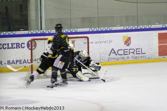 Photo hockey match Rouen - Strasbourg  le 18/01/2013