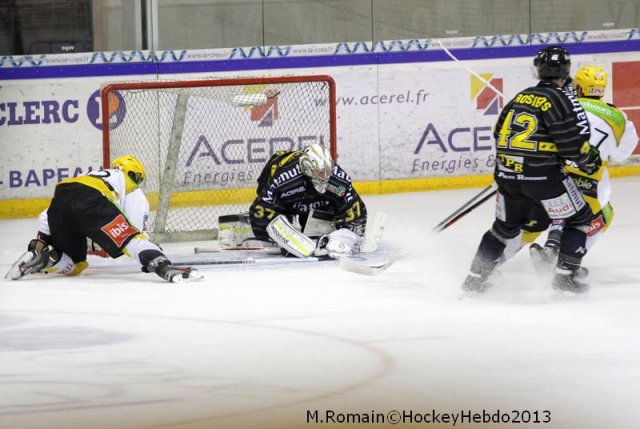 Photo hockey match Rouen - Strasbourg  le 18/01/2013