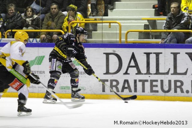 Photo hockey match Rouen - Strasbourg  le 18/01/2013