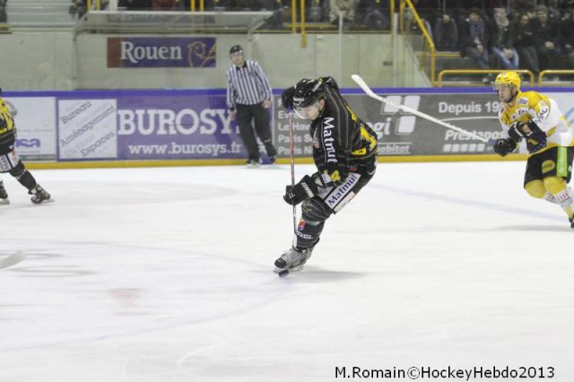 Photo hockey match Rouen - Strasbourg  le 18/01/2013