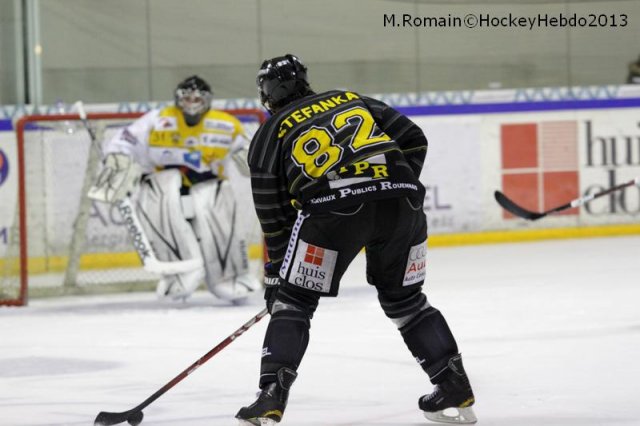 Photo hockey match Rouen - Strasbourg  le 18/01/2013