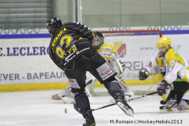 Photo hockey match Rouen - Strasbourg  le 18/01/2013