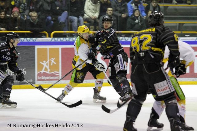 Photo hockey match Rouen - Strasbourg  le 18/01/2013