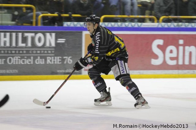Photo hockey match Rouen - Strasbourg  le 18/01/2013