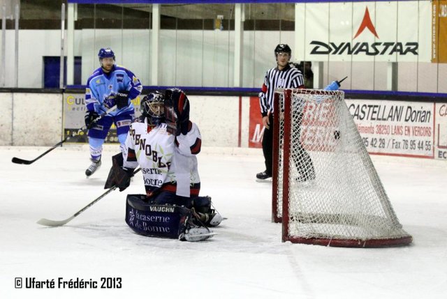 Photo hockey match Villard-de-Lans - Grenoble  le 20/01/2013