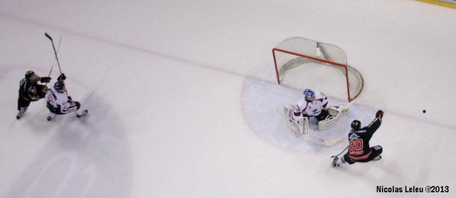 Photo hockey match Amiens  - Angers  le 18/01/2013