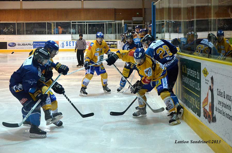 Chamonix  3 - 4 Dijon 