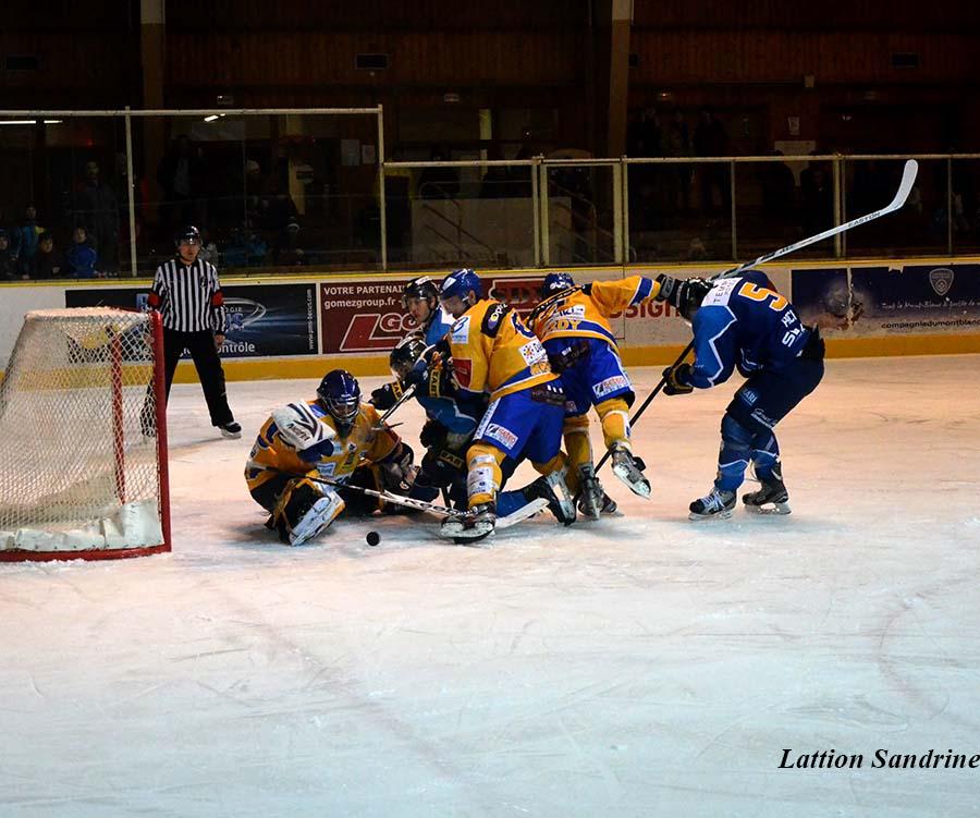 Chamonix  3 - 4 Dijon 