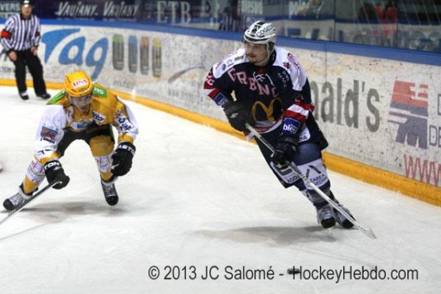 Photo hockey match Grenoble  - Strasbourg  le 22/01/2013