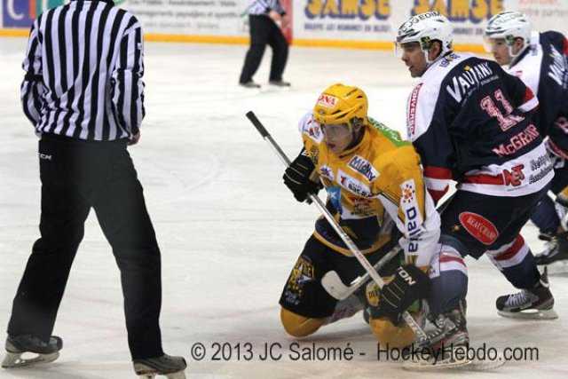 Photo hockey match Grenoble  - Strasbourg  le 22/01/2013