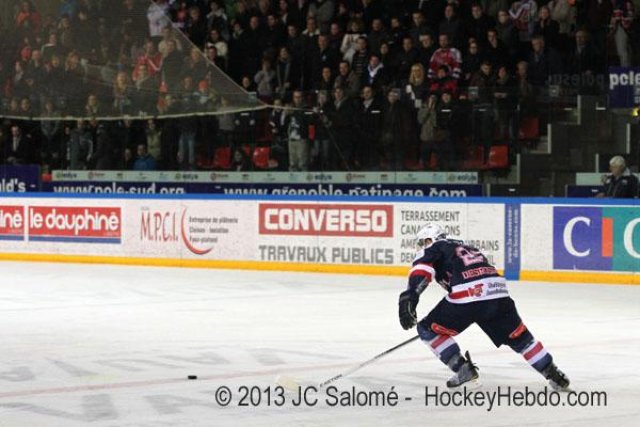Photo hockey match Grenoble  - Strasbourg  le 22/01/2013