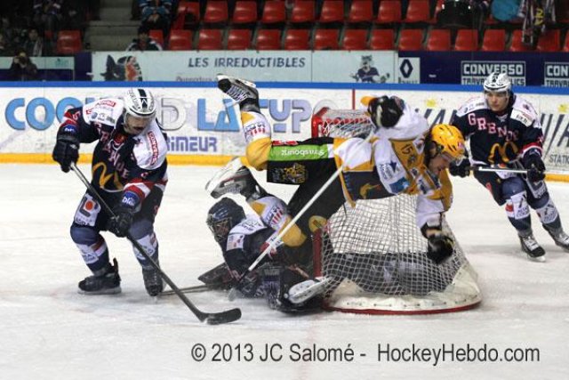 Photo hockey match Grenoble  - Strasbourg  le 22/01/2013