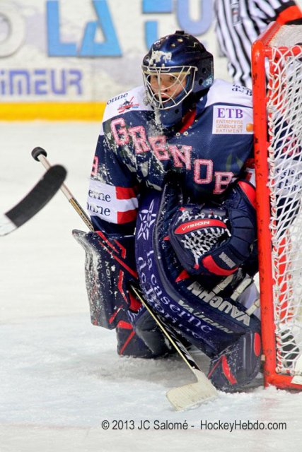 Photo hockey match Grenoble  - Strasbourg  le 22/01/2013