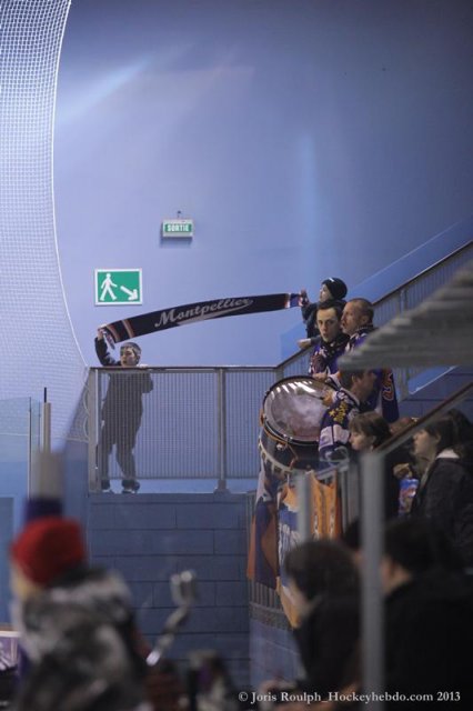 Photo hockey match Montpellier  - Toulouse-Blagnac le 19/01/2013