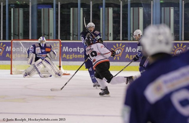 Photo hockey match Montpellier  - Toulouse-Blagnac le 19/01/2013
