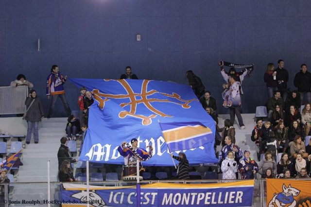 Photo hockey match Montpellier  - Toulouse-Blagnac le 19/01/2013