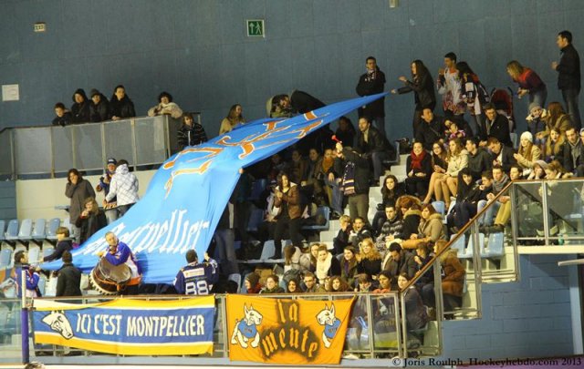 Photo hockey match Montpellier  - Toulouse-Blagnac le 19/01/2013
