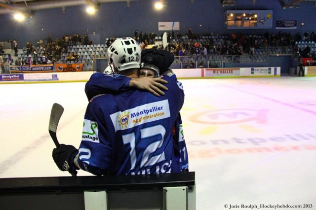 Photo hockey match Montpellier  - Toulouse-Blagnac le 19/01/2013