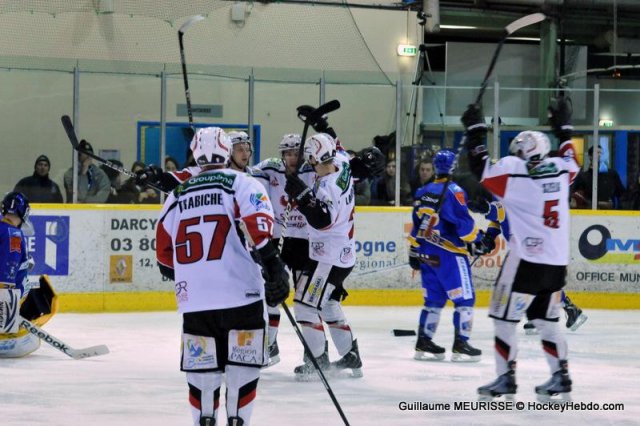 Photo hockey match Dijon  - Briançon  le 22/01/2013