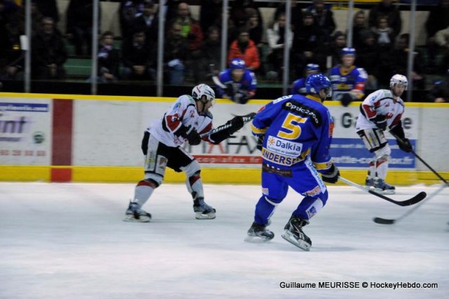 Photo hockey match Dijon  - Briançon  le 22/01/2013