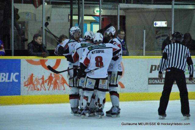 Photo hockey match Dijon  - Briançon  le 22/01/2013