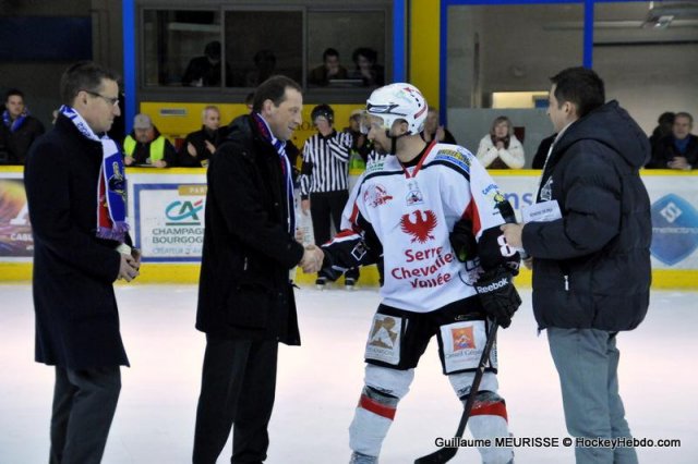 Photo hockey match Dijon  - Briançon  le 22/01/2013