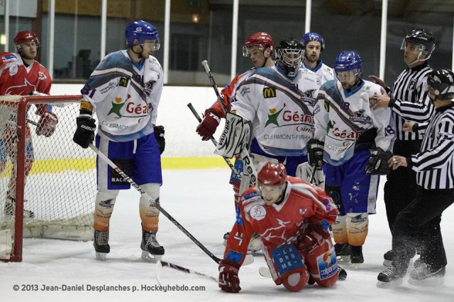 Photo hockey match Valence - Clermont-Ferrand le 19/01/2013