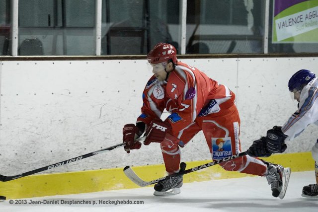 Photo hockey match Valence - Clermont-Ferrand le 19/01/2013