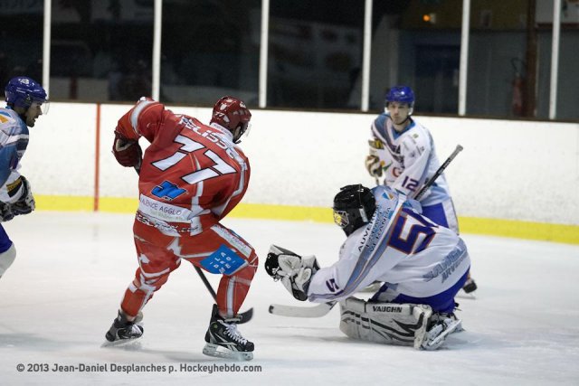 Photo hockey match Valence - Clermont-Ferrand le 19/01/2013