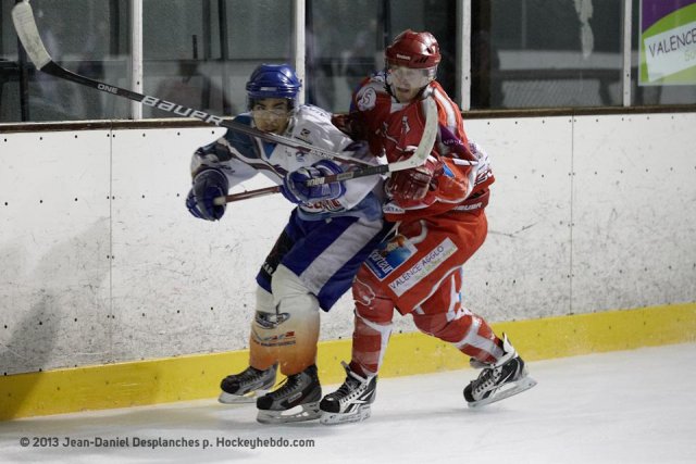 Photo hockey match Valence - Clermont-Ferrand le 19/01/2013