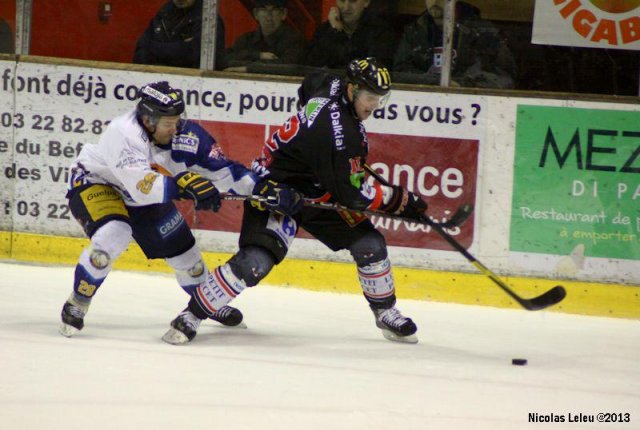 Photo hockey match Amiens  - Chamonix  le 22/01/2013