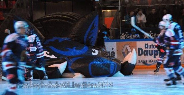 Photo hockey match Grenoble  - Strasbourg  le 22/01/2013
