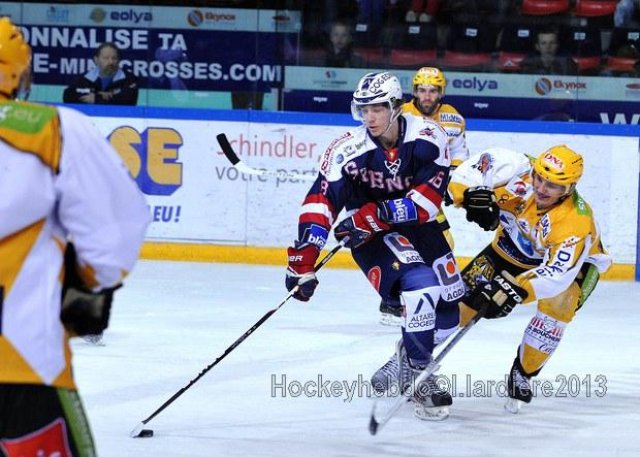 Photo hockey match Grenoble  - Strasbourg  le 22/01/2013