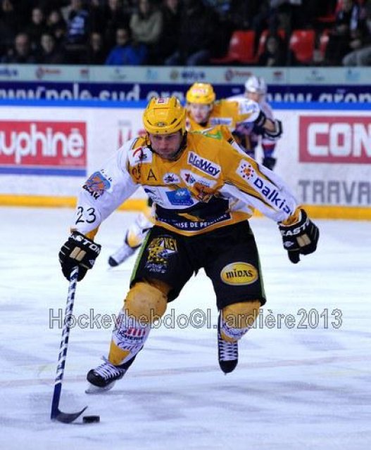 Photo hockey match Grenoble  - Strasbourg  le 22/01/2013