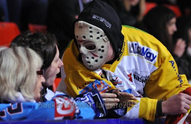 Photo hockey match Grenoble  - Strasbourg  le 22/01/2013
