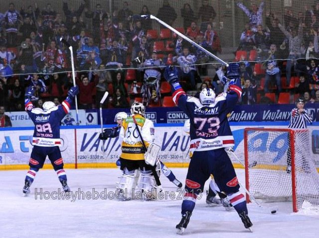 Photo hockey match Grenoble  - Strasbourg  le 22/01/2013