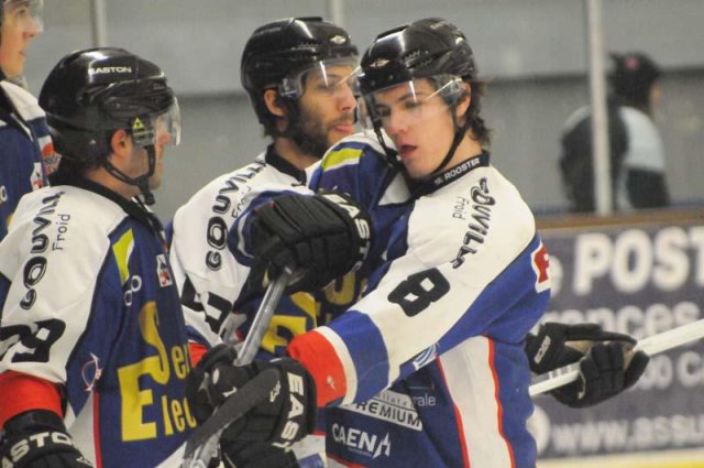Photo hockey match Caen  - Amiens  le 25/01/2013