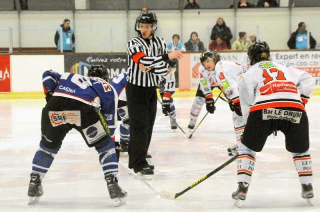 Photo hockey match Caen  - Amiens  le 25/01/2013