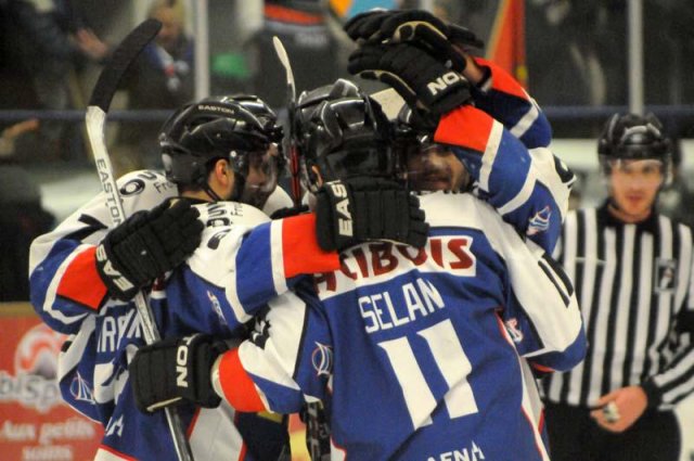 Photo hockey match Caen  - Amiens  le 25/01/2013