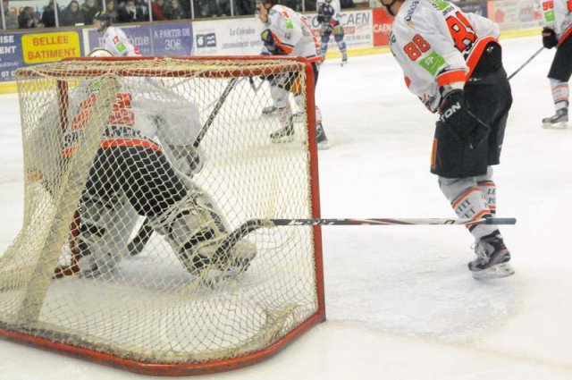 Photo hockey match Caen  - Amiens  le 25/01/2013