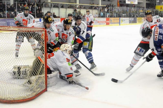 Photo hockey match Caen  - Amiens  le 25/01/2013