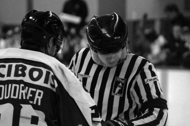 Photo hockey match Caen  - Amiens  le 25/01/2013