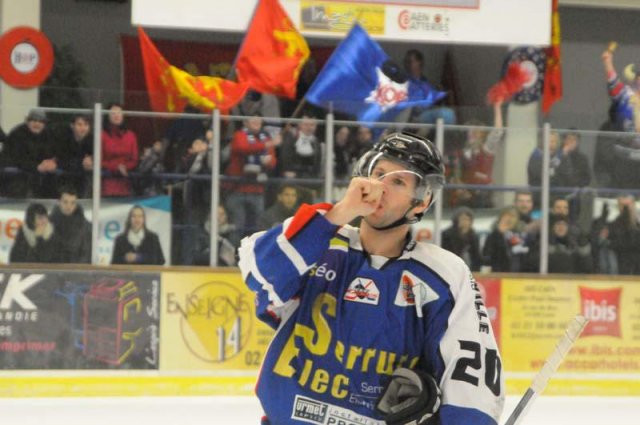 Photo hockey match Caen  - Amiens  le 25/01/2013