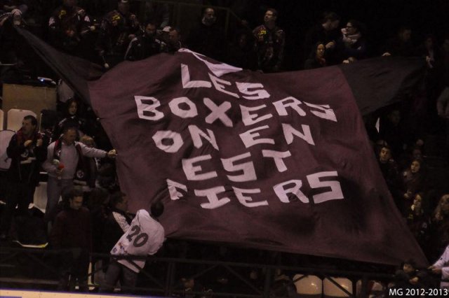 Photo hockey match Bordeaux - Reims le 26/01/2013