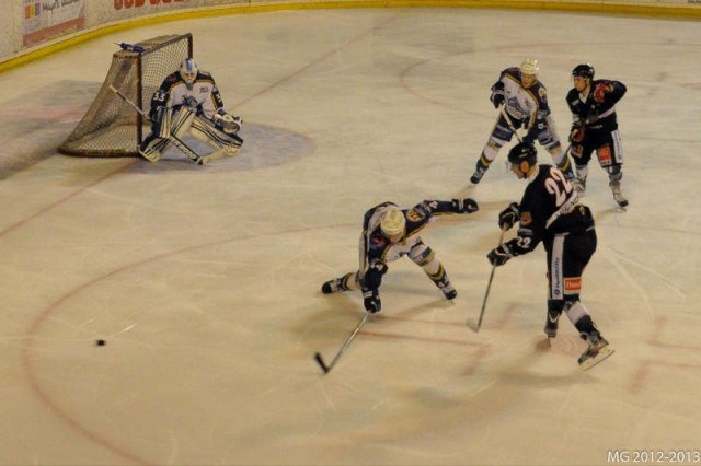 Photo hockey match Bordeaux - Reims le 26/01/2013