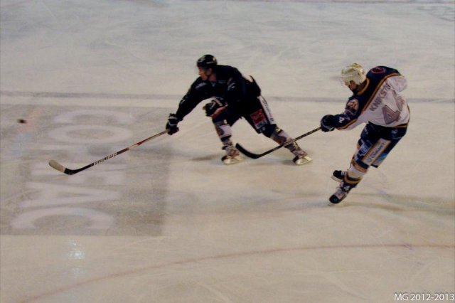 Photo hockey match Bordeaux - Reims le 26/01/2013