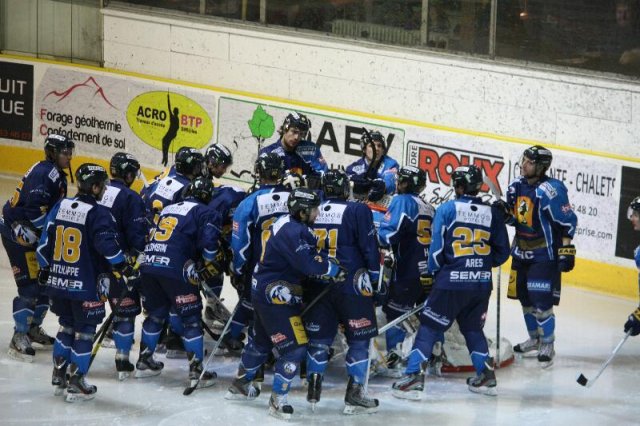Photo hockey match Chamonix  - Grenoble  le 26/01/2013
