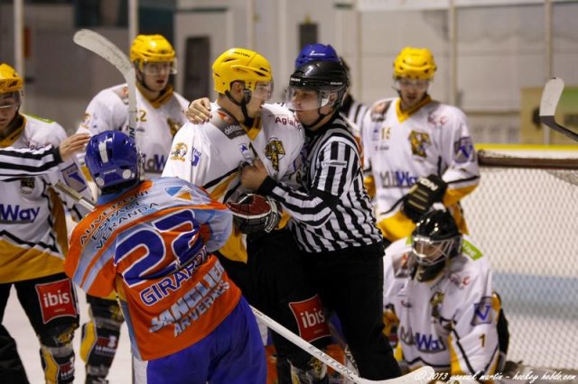 Photo hockey match Clermont-Ferrand - Strasbourg II le 26/01/2013